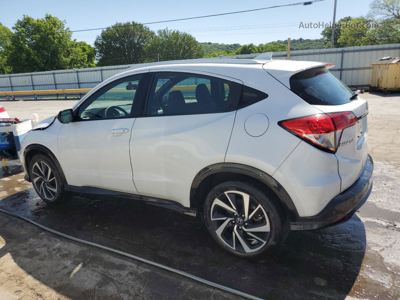 2019 Honda Hr-v Sport White vin: 3CZRU5H17KM720962