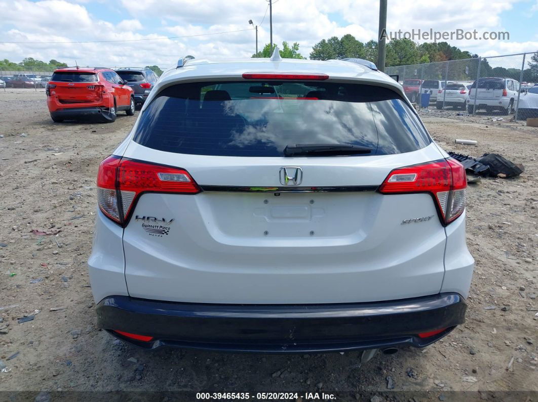 2019 Honda Hr-v Sport White vin: 3CZRU5H18KM702809