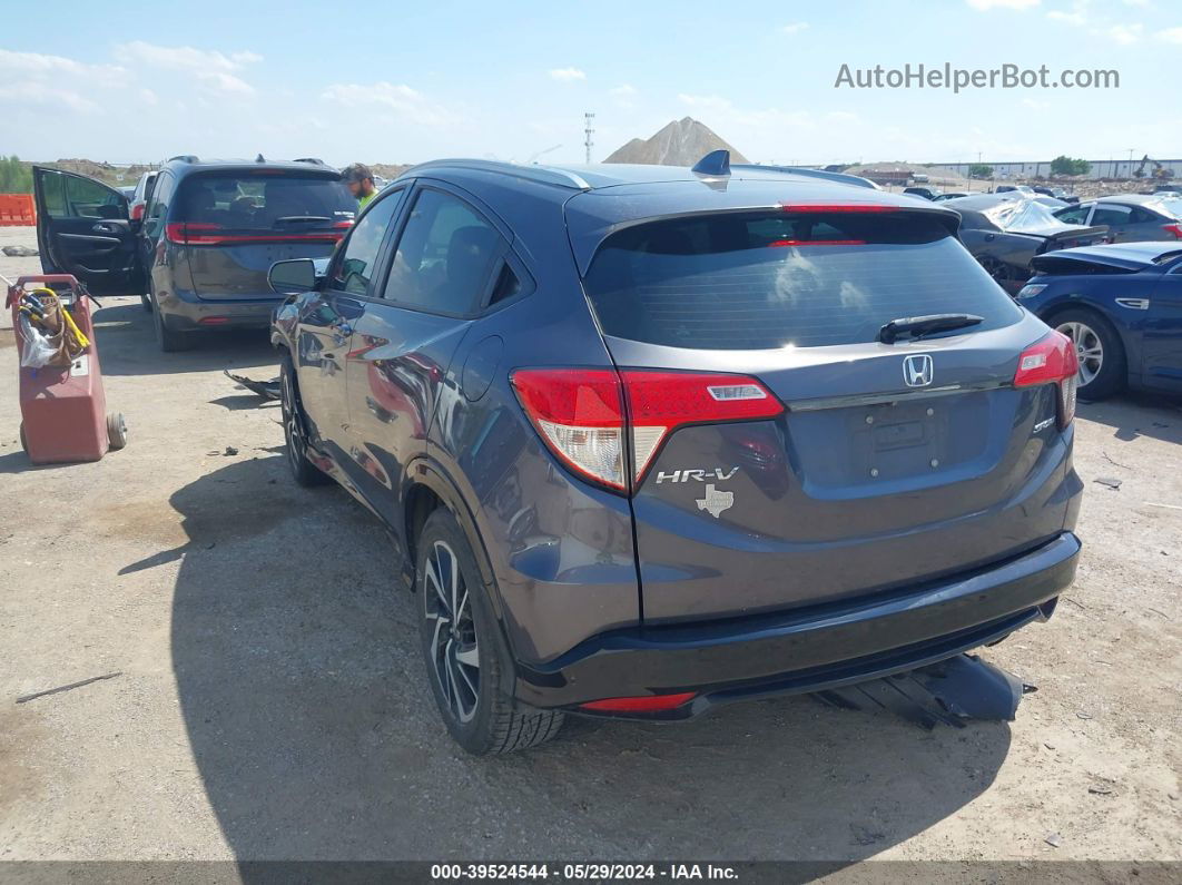 2019 Honda Hr-v Sport Gray vin: 3CZRU5H19KG705488