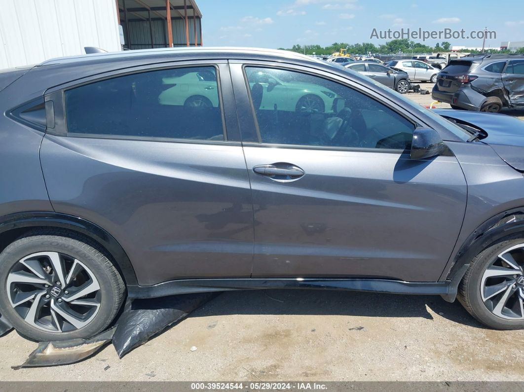 2019 Honda Hr-v Sport Gray vin: 3CZRU5H19KG705488