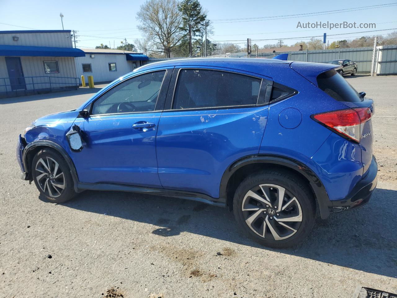 2019 Honda Hr-v Sport Blue vin: 3CZRU5H1XKG702194