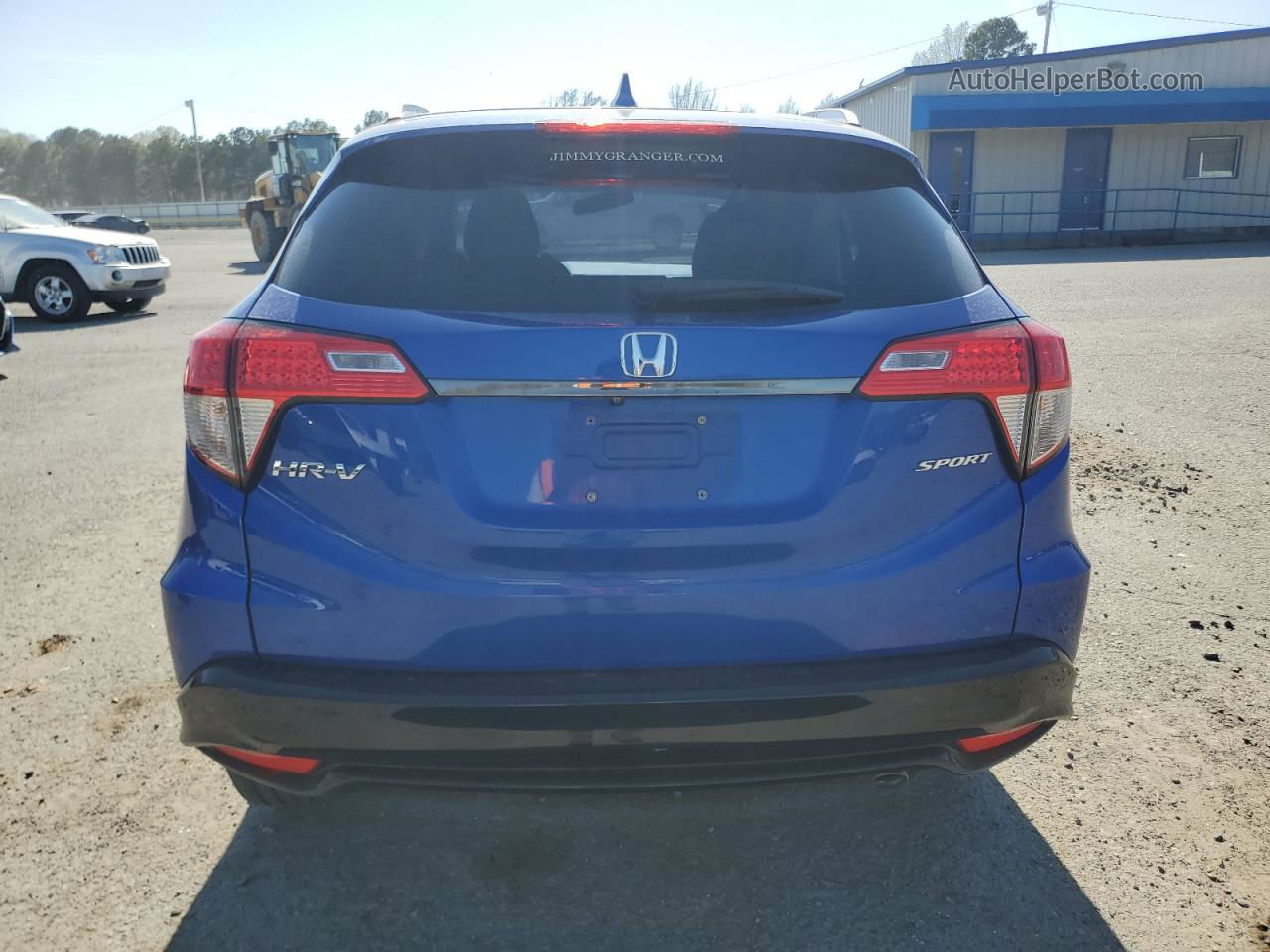 2019 Honda Hr-v Sport Blue vin: 3CZRU5H1XKG702194