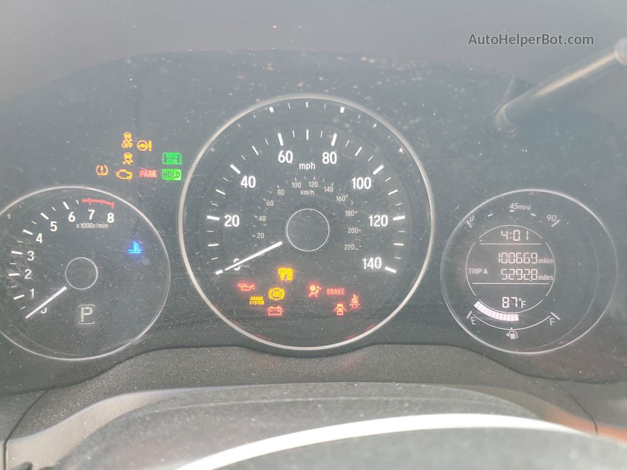 2019 Honda Hr-v Sport Blue vin: 3CZRU5H1XKG702194