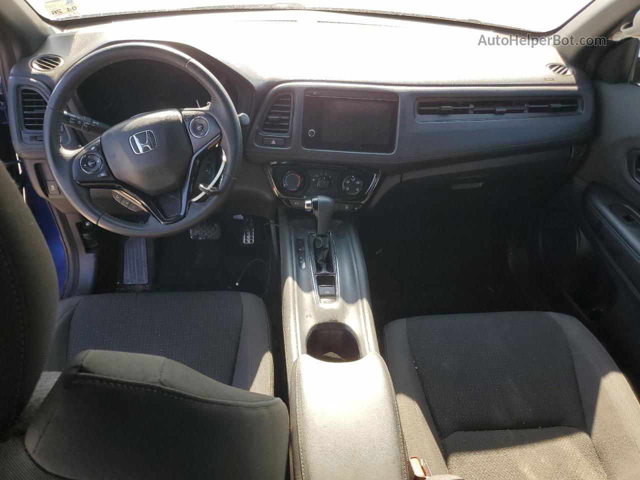 2019 Honda Hr-v Sport Blue vin: 3CZRU5H1XKG702194