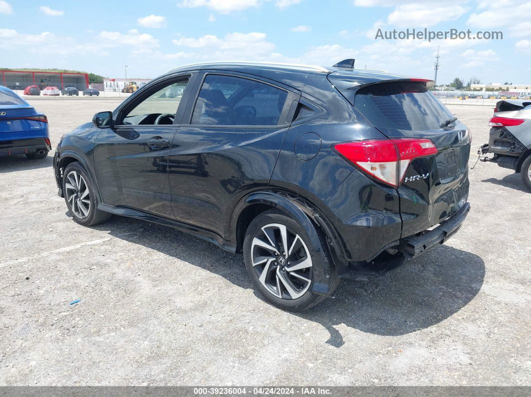 2019 Honda Hr-v Sport Черный vin: 3CZRU5H1XKG703622