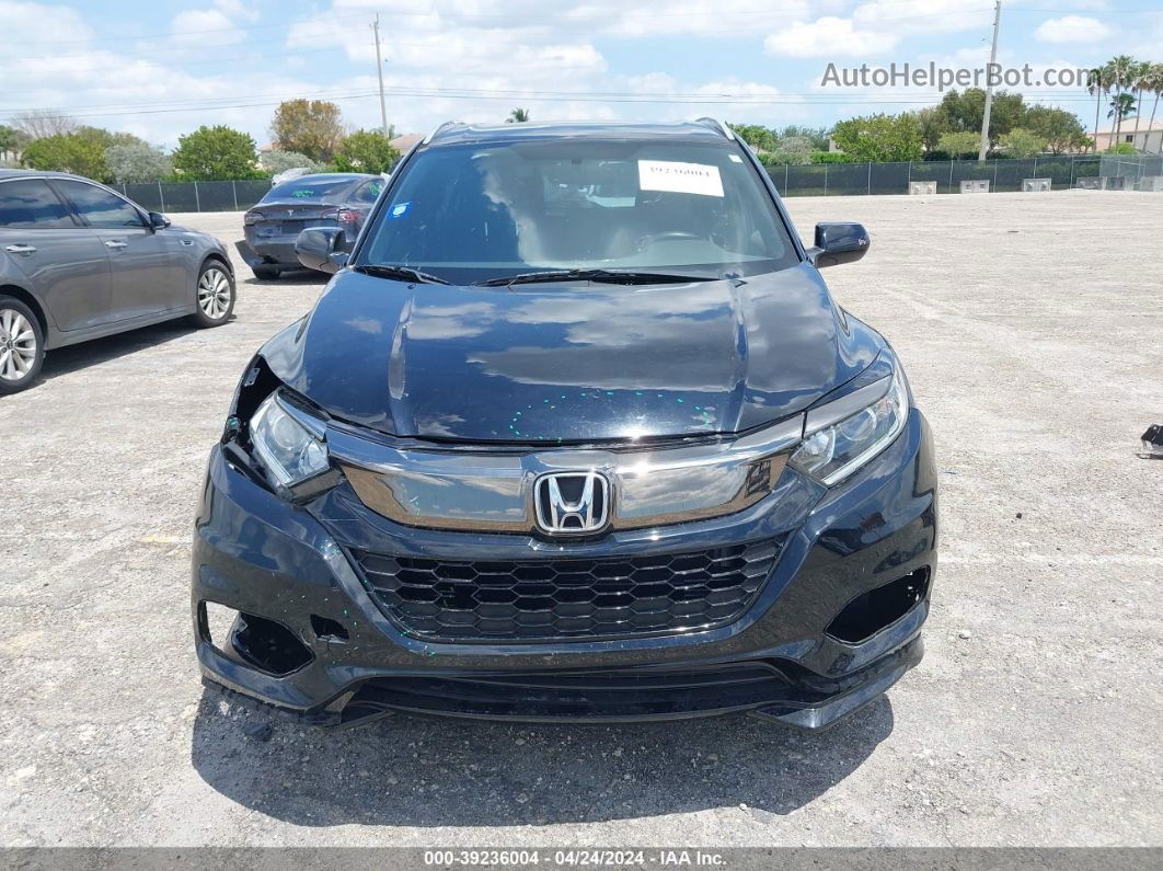 2019 Honda Hr-v Sport Black vin: 3CZRU5H1XKG703622