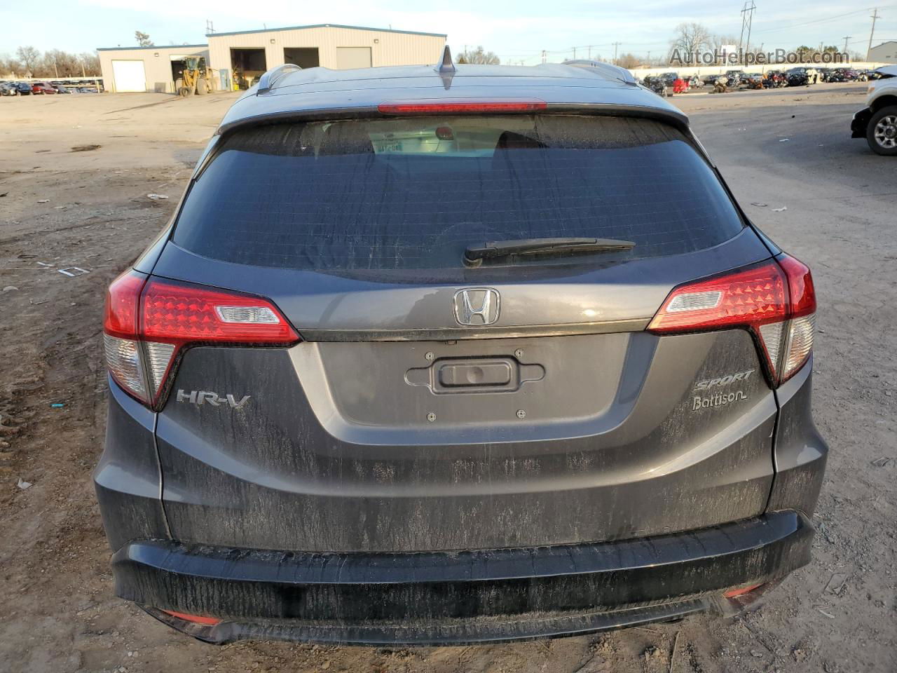 2019 Honda Hr-v Sport Gray vin: 3CZRU5H1XKG705984