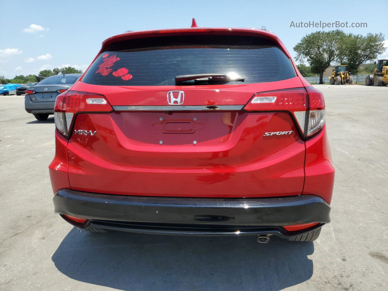 2019 Honda Hr-v Sport Red vin: 3CZRU5H1XKM722057