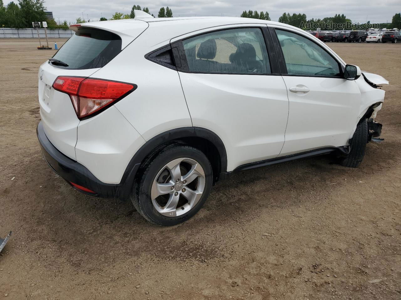 2016 Honda Hr-v Lx Белый vin: 3CZRU5H30GM105372