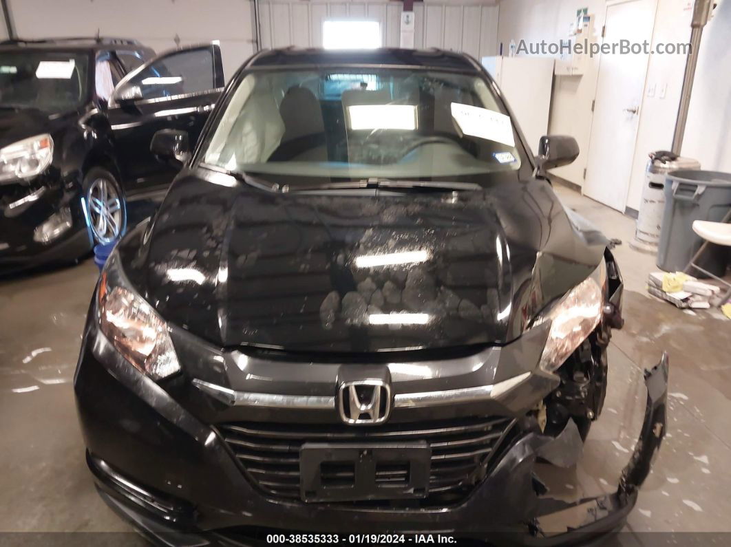 2016 Honda Hr-v Lx Black vin: 3CZRU5H30GM733853