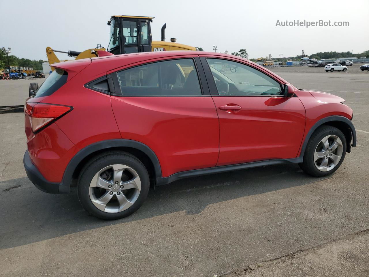 2017 Honda Hr-v Lx Red vin: 3CZRU5H30HG707804