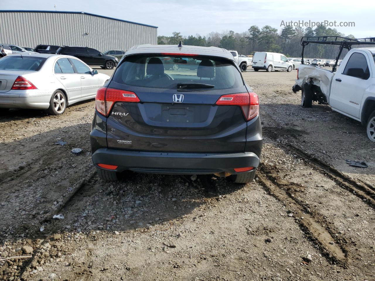 2017 Honda Hr-v Lx Black vin: 3CZRU5H30HM701857