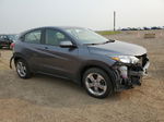 2018 Honda Hr-v Lx Gray vin: 3CZRU5H30JM100597