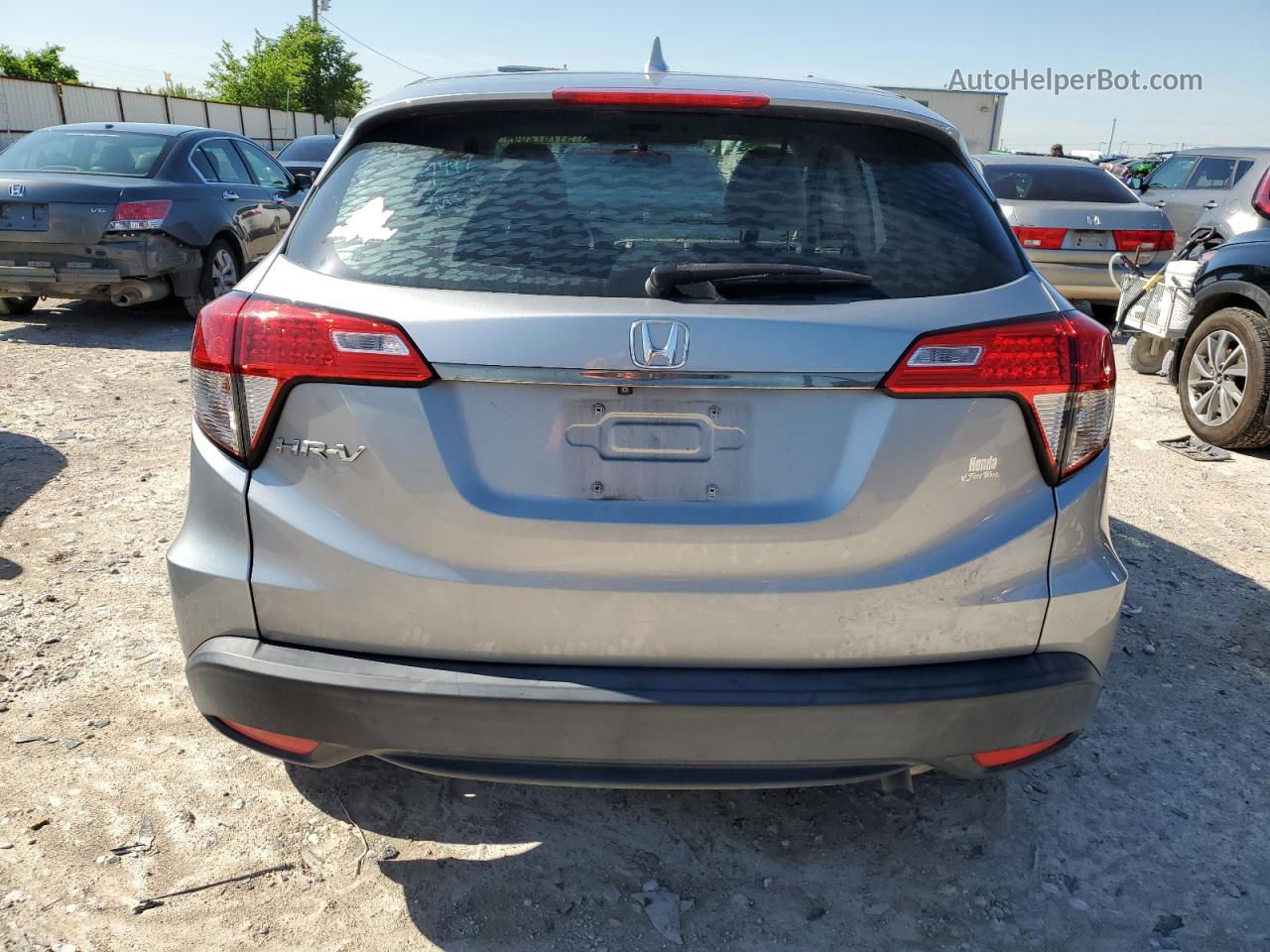 2019 Honda Hr-v Lx Silver vin: 3CZRU5H30KG711911