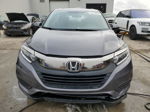 2021 Honda Hr-v Lx Gray vin: 3CZRU5H30MM720046