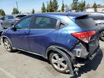 2016 Honda Hr-v Lx Blue vin: 3CZRU5H31GM703678