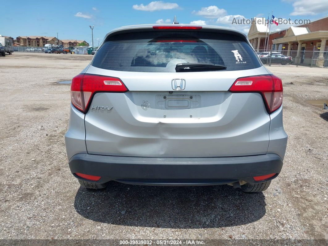 2016 Honda Hr-v Lx Silver vin: 3CZRU5H31GM717287