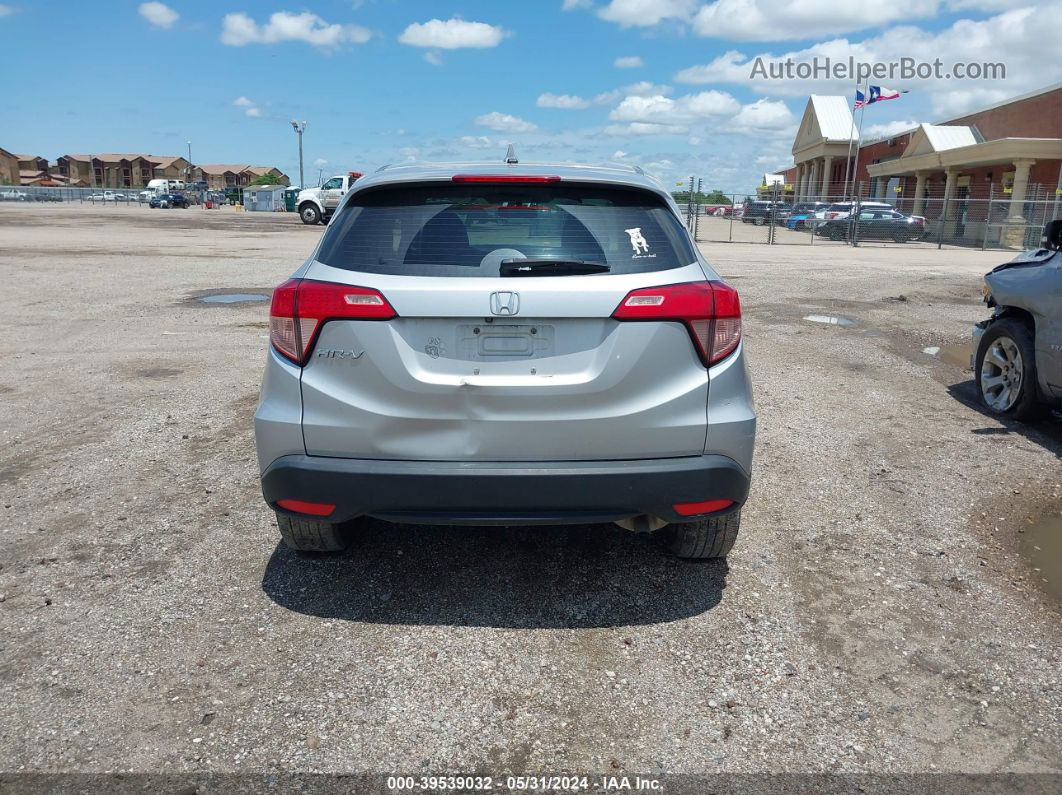 2016 Honda Hr-v Lx Silver vin: 3CZRU5H31GM717287