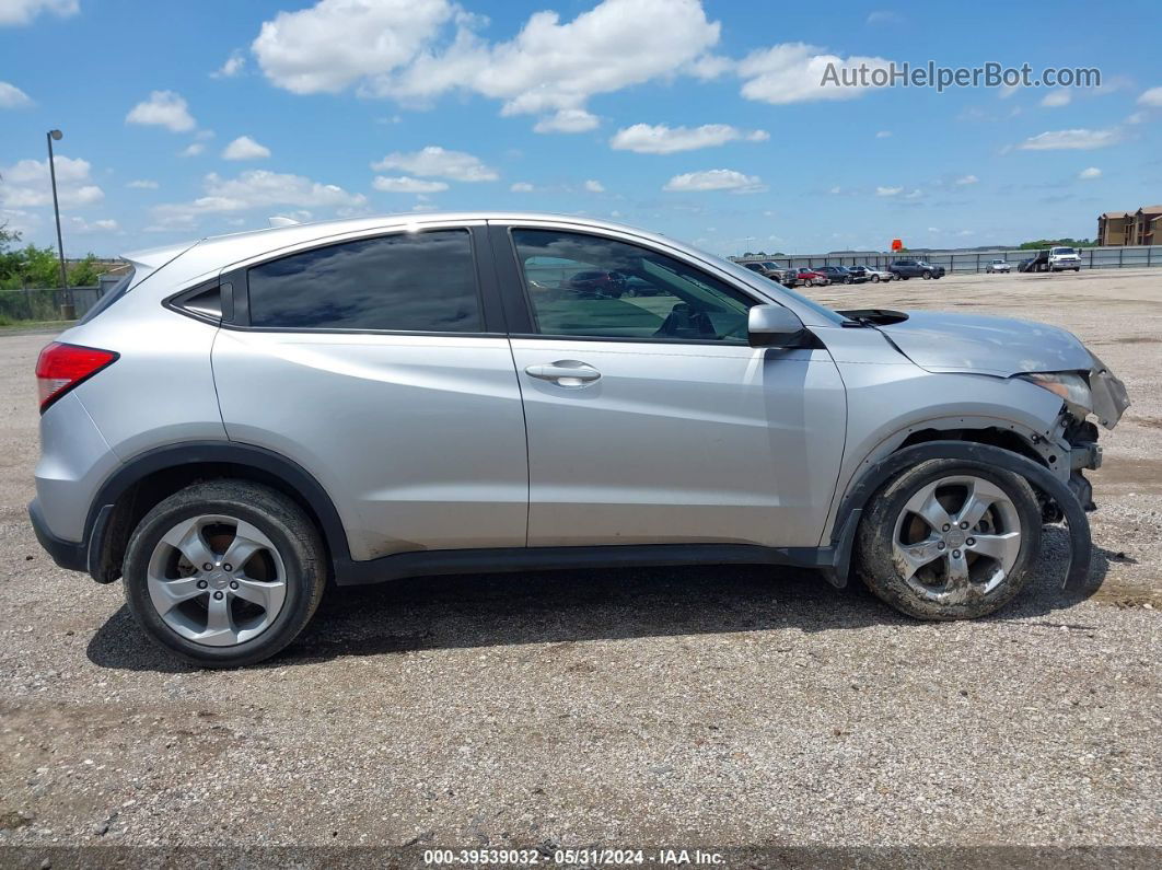 2016 Honda Hr-v Lx Silver vin: 3CZRU5H31GM717287