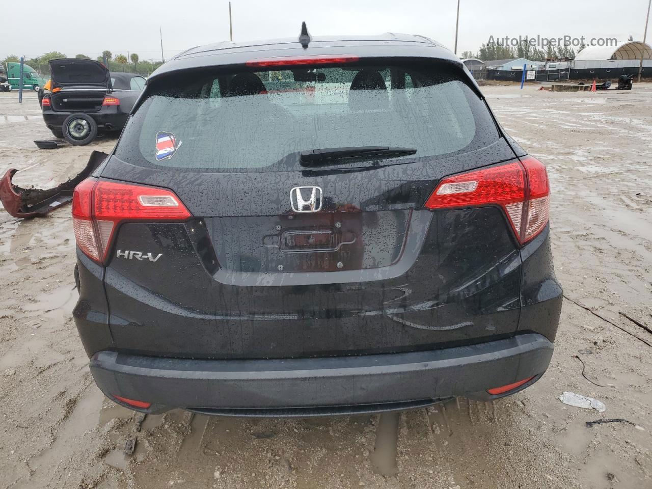 2016 Honda Hr-v Lx Черный vin: 3CZRU5H31GM725499