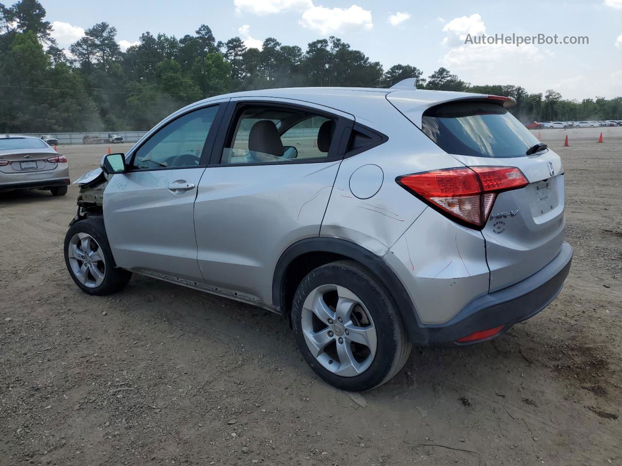 2016 Honda Hr-v Lx Silver vin: 3CZRU5H31GM740875