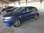 2017 Honda Hr-v Lx Blue vin: 3CZRU5H31HG702899