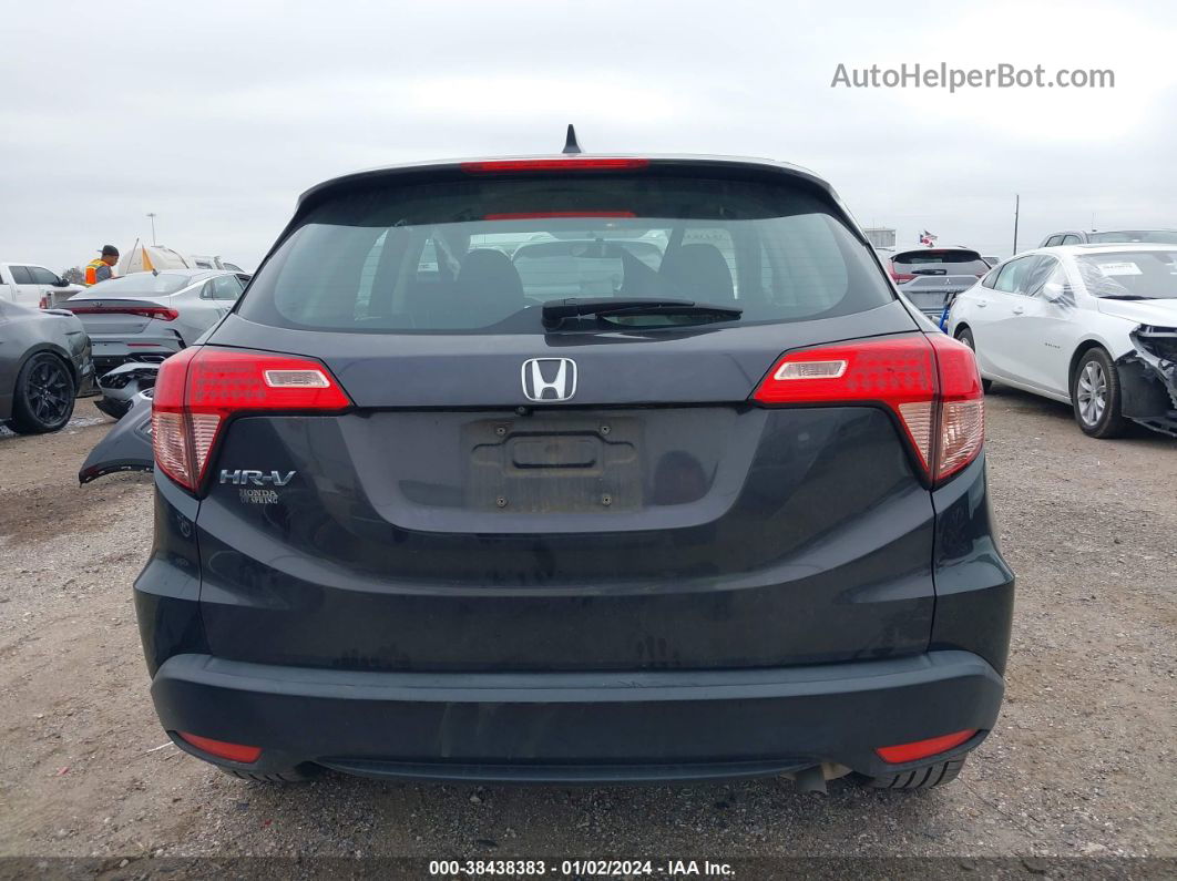 2017 Honda Hr-v Lx Black vin: 3CZRU5H31HG709190