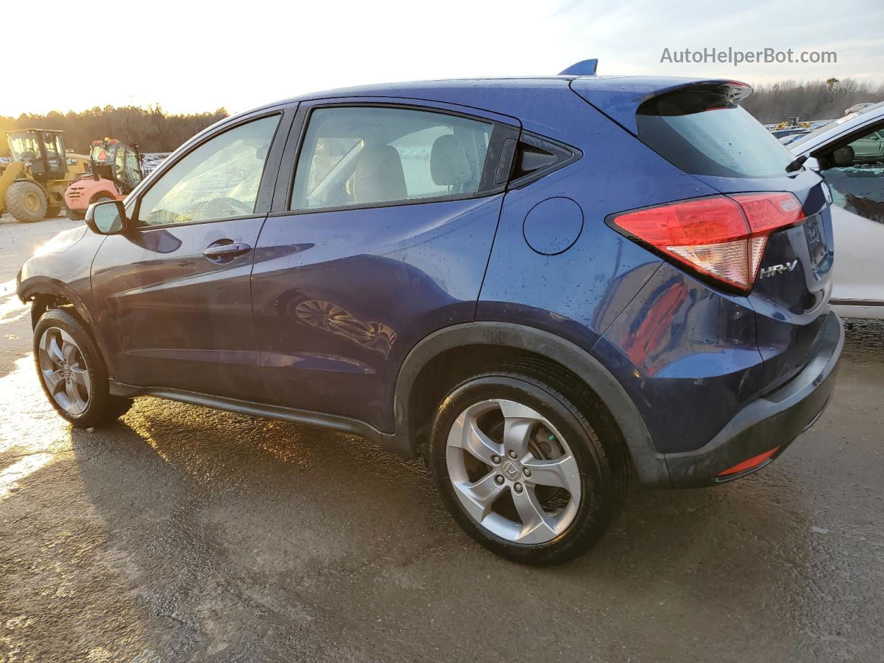 2017 Honda Hr-v Lx Blue vin: 3CZRU5H31HM708588