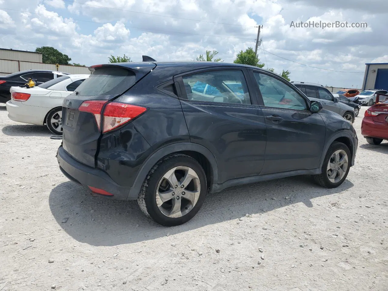 2017 Honda Hr-v Lx Black vin: 3CZRU5H31HM725410