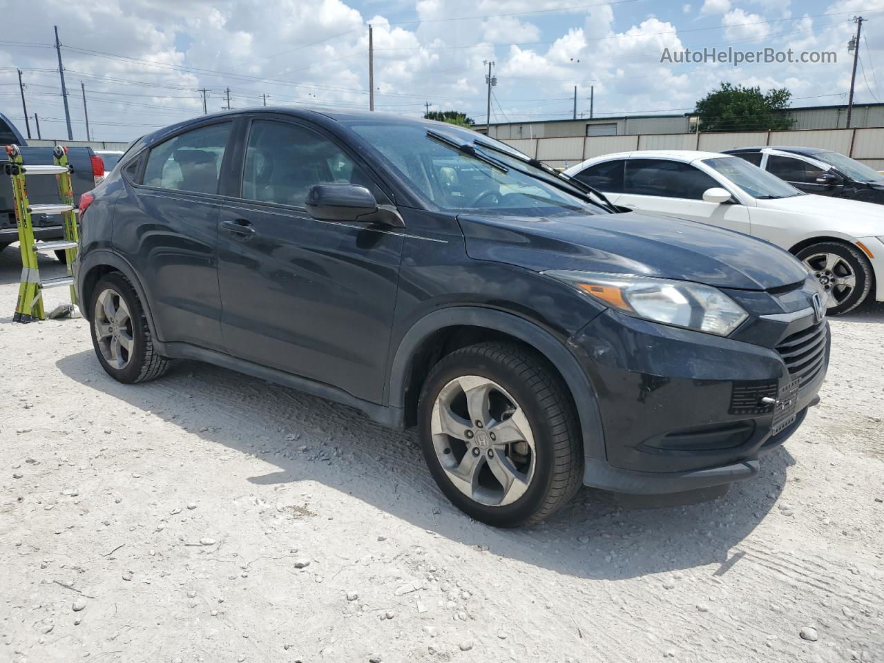 2017 Honda Hr-v Lx Black vin: 3CZRU5H31HM725410