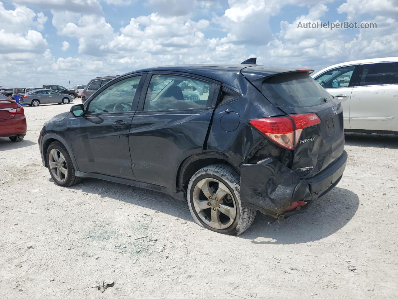 2017 Honda Hr-v Lx Black vin: 3CZRU5H31HM725410