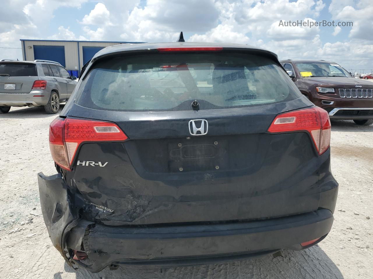 2017 Honda Hr-v Lx Black vin: 3CZRU5H31HM725410