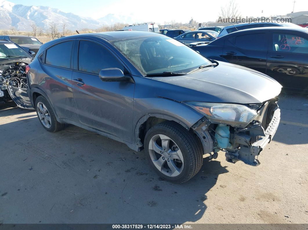 2018 Honda Hr-v Lx Серый vin: 3CZRU5H31JM715546