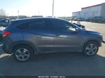 2018 Honda Hr-v Lx Gray vin: 3CZRU5H31JM715546