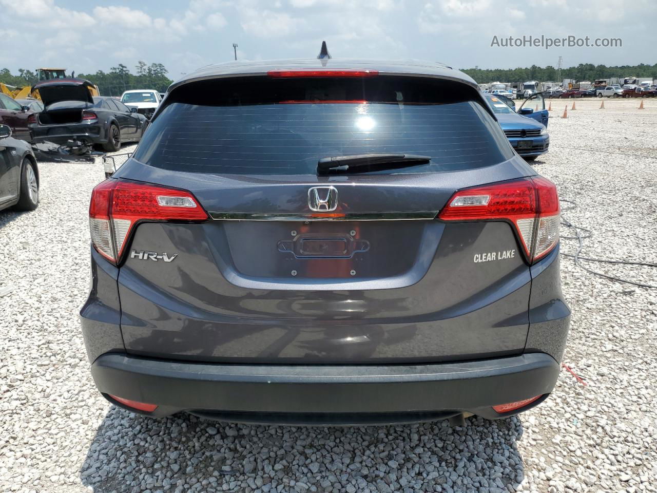 2021 Honda Hr-v Lx Gray vin: 3CZRU5H31MM731105