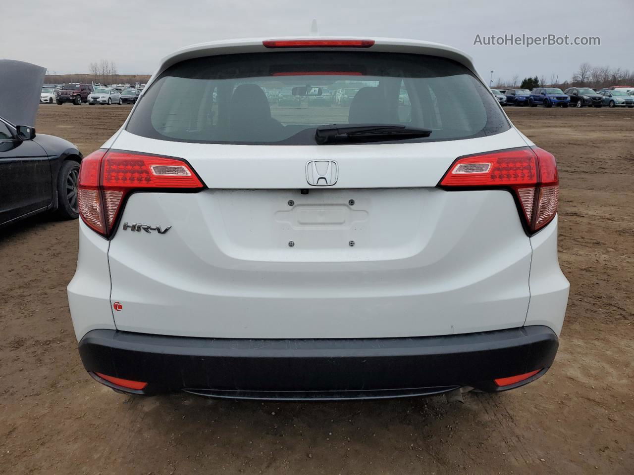 2016 Honda Hr-v Lx White vin: 3CZRU5H32GM104384