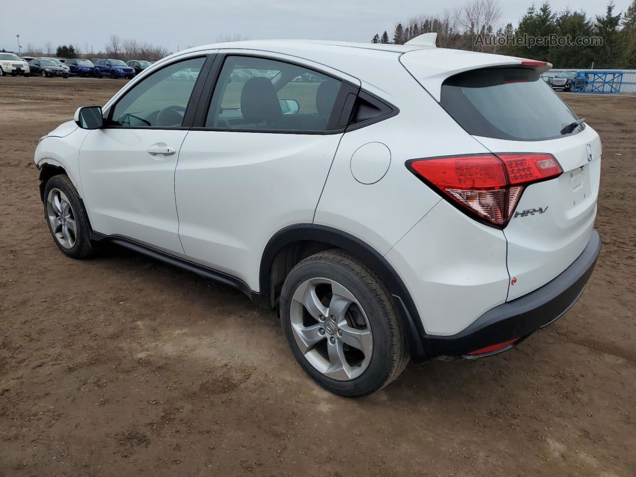 2016 Honda Hr-v Lx White vin: 3CZRU5H32GM104384