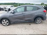 2017 Honda Hr-v Lx Gray vin: 3CZRU5H32HM710110