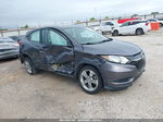 2017 Honda Hr-v Lx Gray vin: 3CZRU5H32HM710110