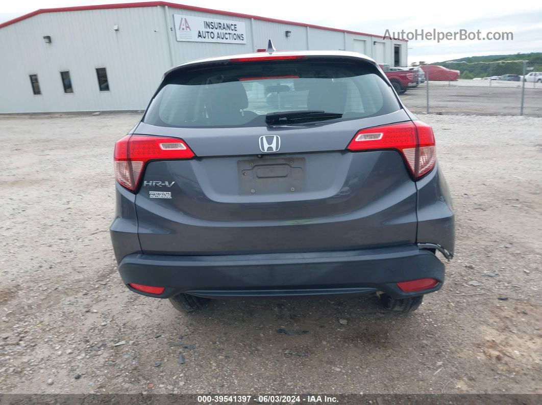 2017 Honda Hr-v Lx Серый vin: 3CZRU5H32HM710110