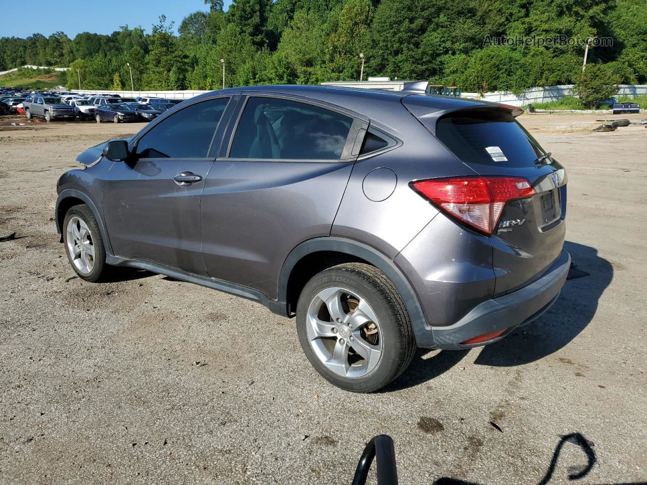 2017 Honda Hr-v Lx Black vin: 3CZRU5H32HM713119