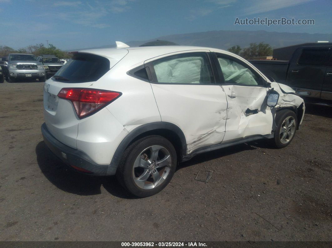 2017 Honda Hr-v Lx White vin: 3CZRU5H32HM713900