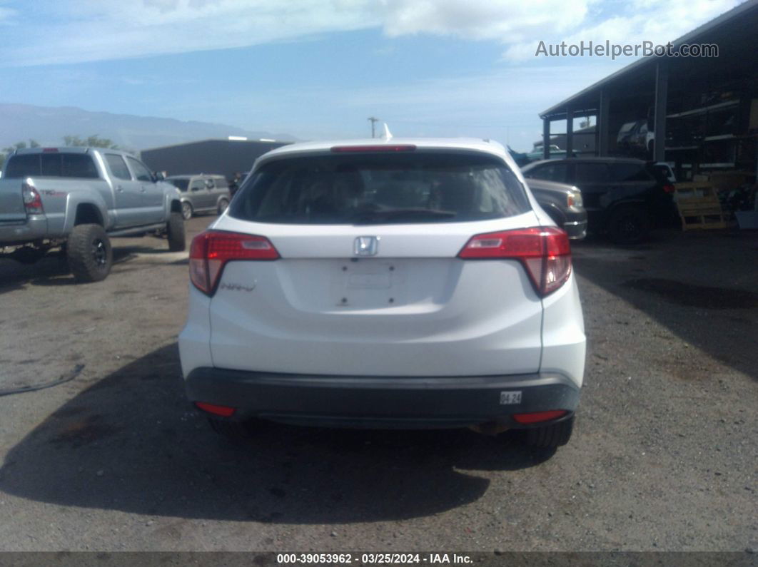 2017 Honda Hr-v Lx White vin: 3CZRU5H32HM713900