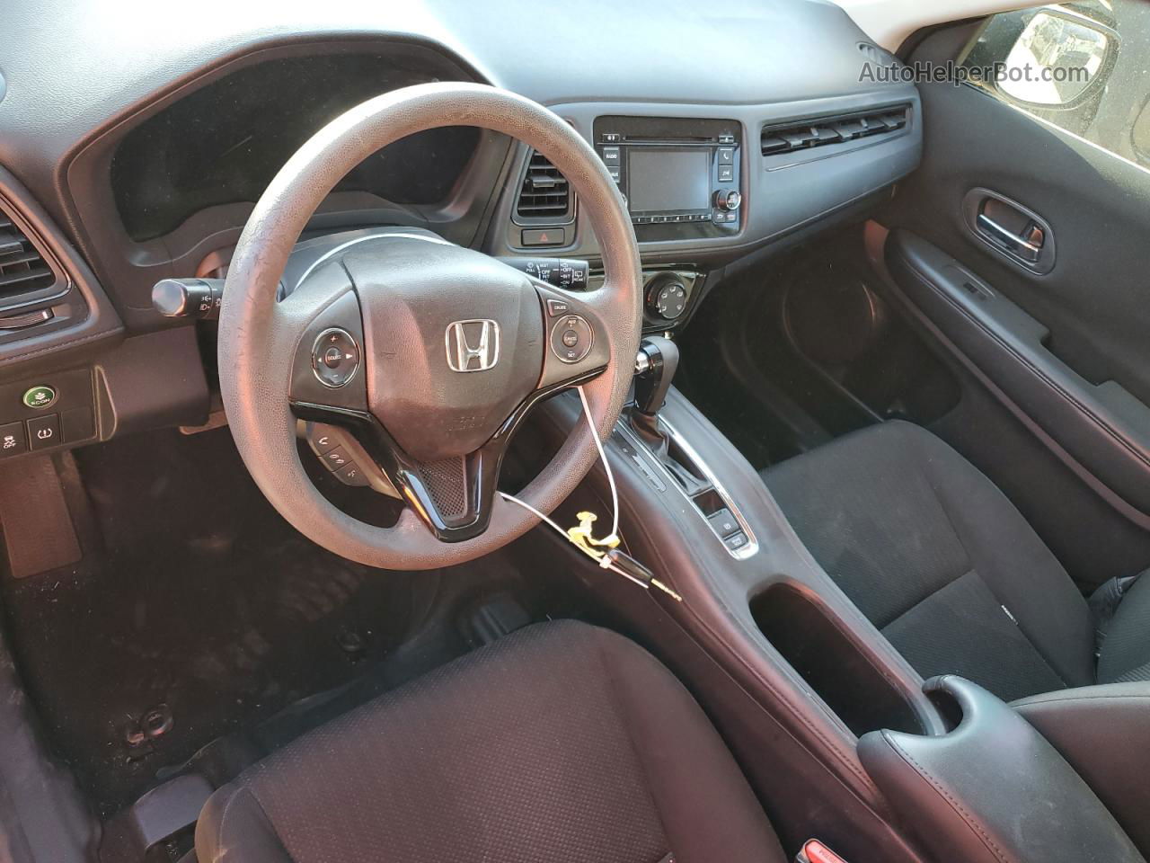 2017 Honda Hr-v Lx Gray vin: 3CZRU5H32HM722595