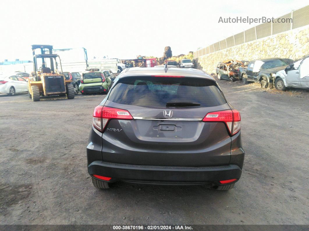 2019 Honda Hr-v Lx Gray vin: 3CZRU5H32KG708329