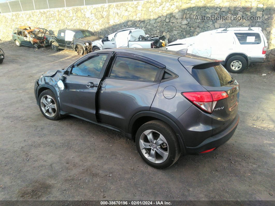 2019 Honda Hr-v Lx Gray vin: 3CZRU5H32KG708329