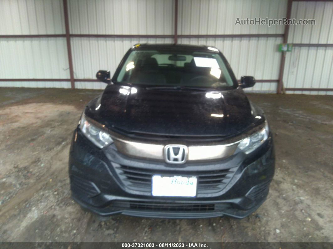 2019 Honda Hr-v Lx Black vin: 3CZRU5H32KG712395