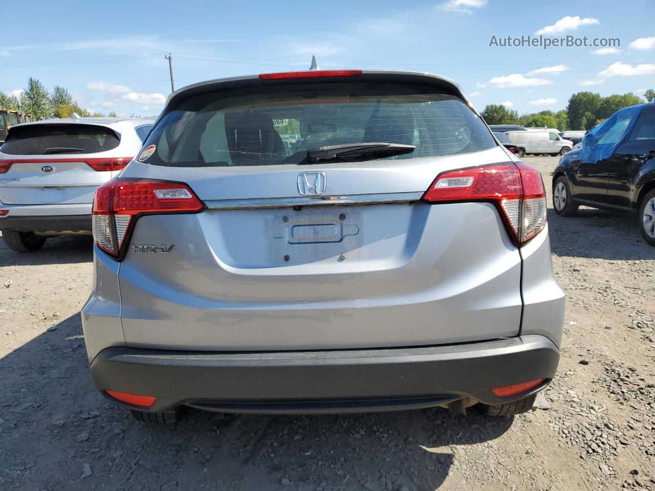 2019 Honda Hr-v Lx Gray vin: 3CZRU5H32KG716530