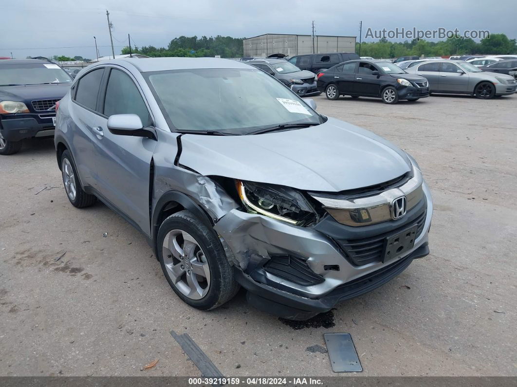 2019 Honda Hr-v Lx Silver vin: 3CZRU5H32KM705450