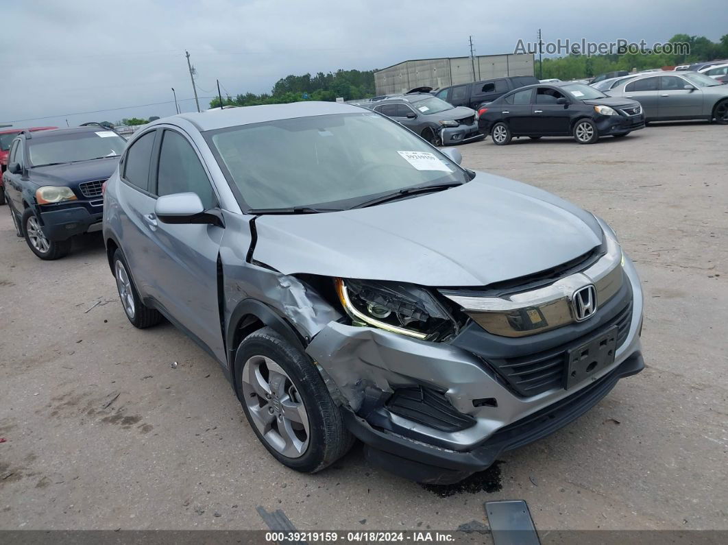 2019 Honda Hr-v Lx Silver vin: 3CZRU5H32KM705450